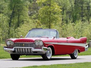 Plymouth Belvedere Convertible 1957 года